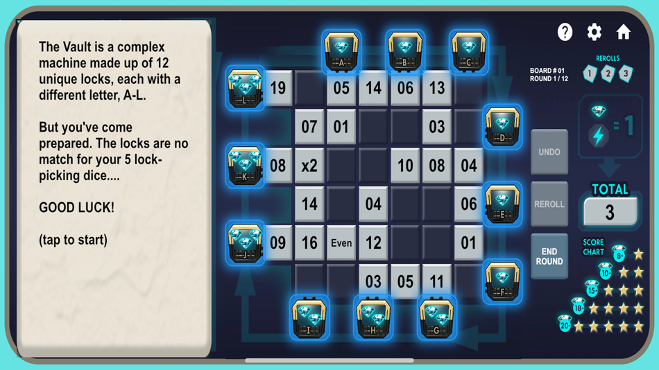 #3. Dice Vault (iOS) By: Michael Jacobs