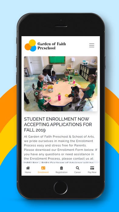 Garden of Faith Preschool Screenshot