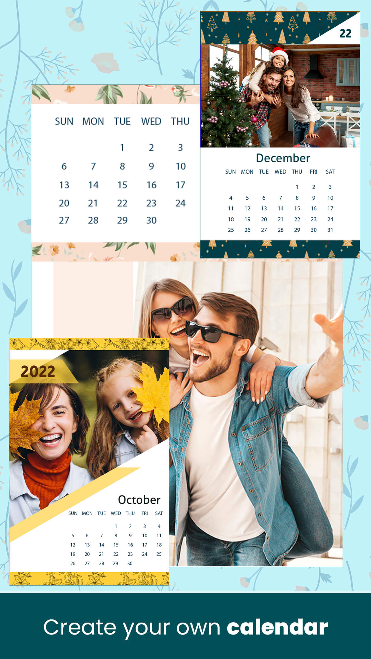 Create Custom Photo Calendars