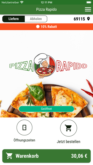 Pizza Rapido Eppelheim Screenshot