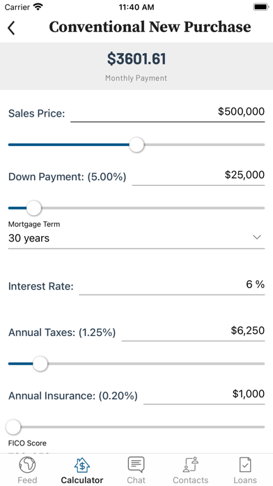 MortgageTouch® Screenshot