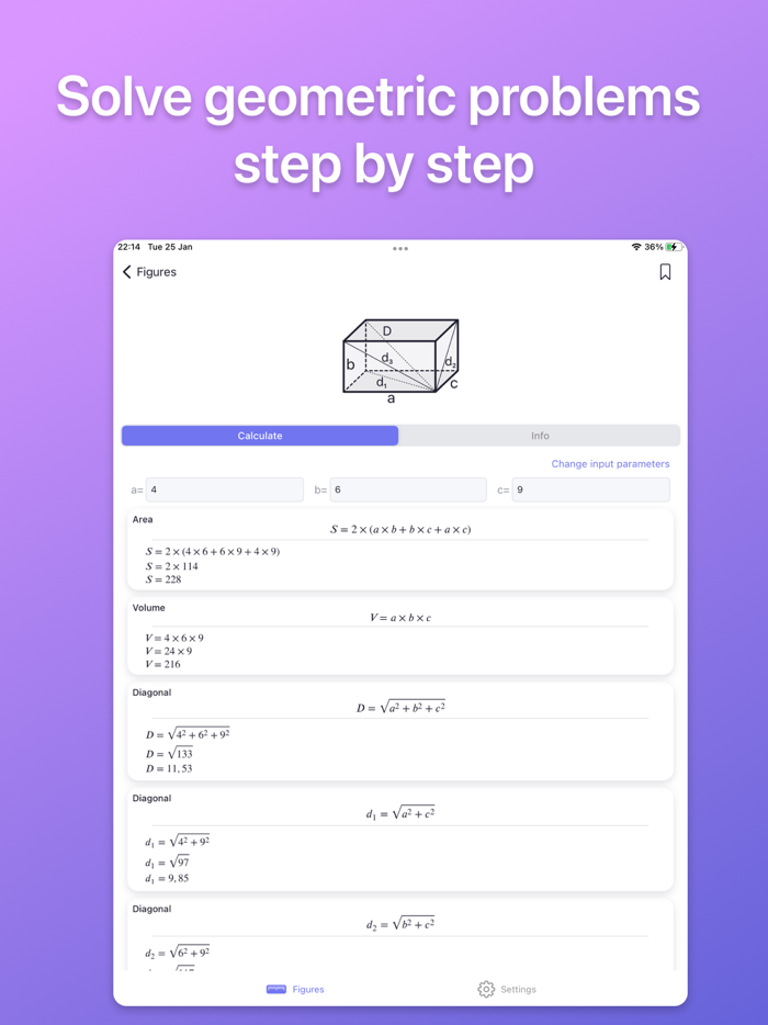 Geometry Solver Calculator