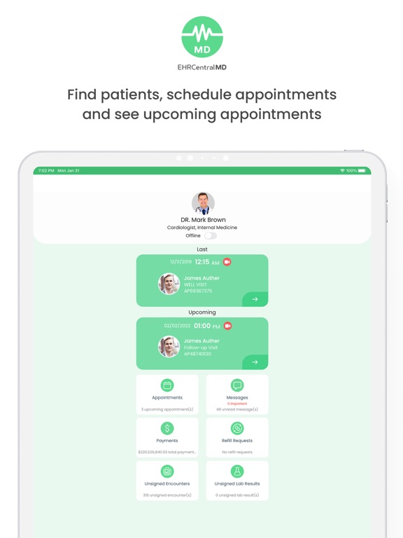 Screenshot #6 pour EHRCentral - Join as Doctor