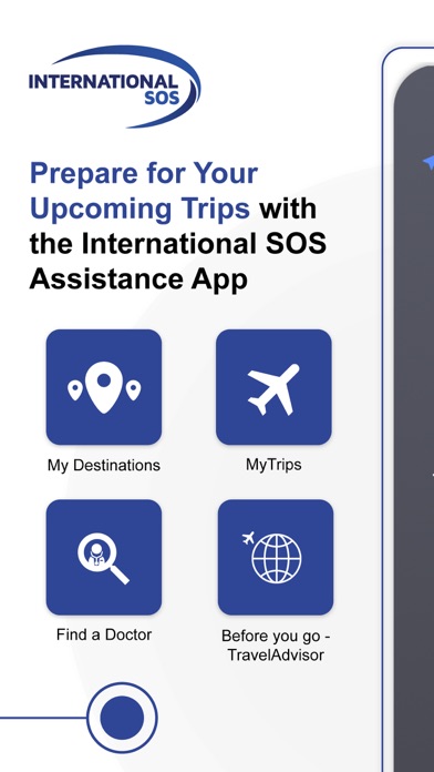 International SOS Assistance Screenshot