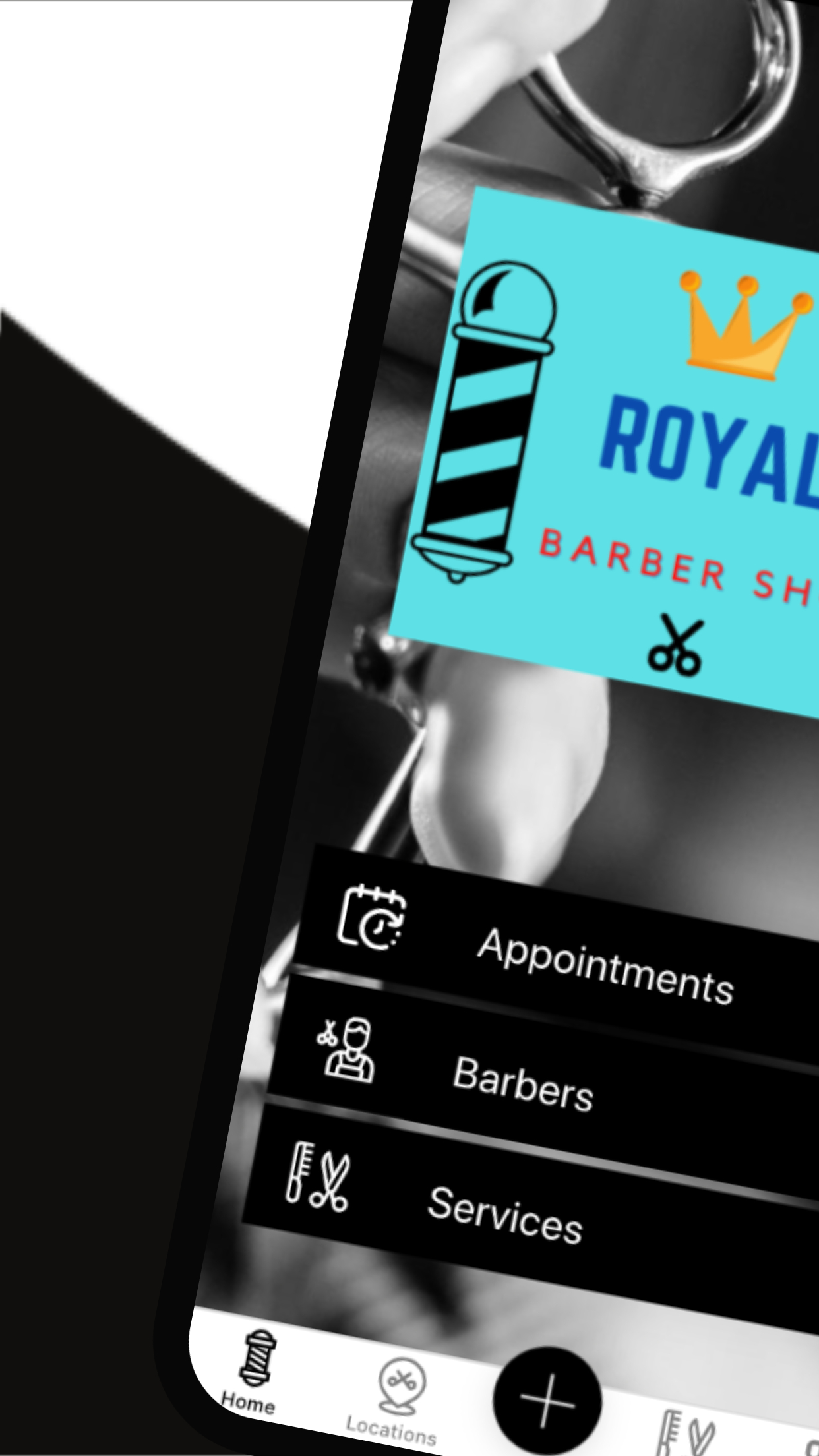 THE ROYAL BARBERSHOP