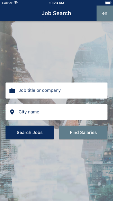 Job Postings Screenshot