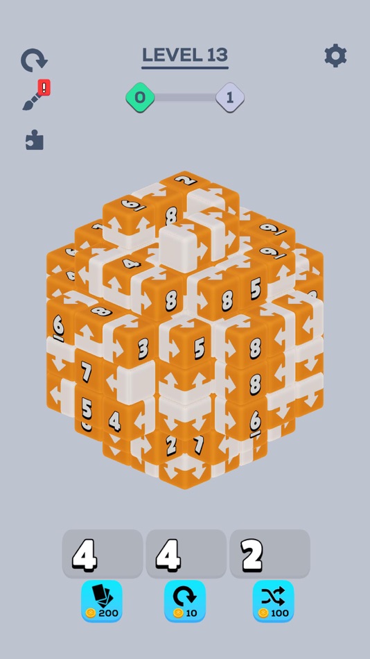 #5. Make 10 Cubes (iOS) 由: Wery Games Limited
