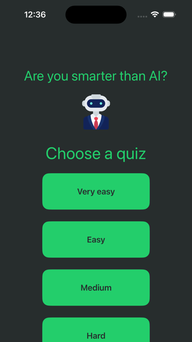 Are you SMARTER than an AI? Screenshot