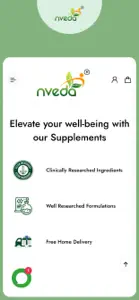 Nveda: Supplements screenshot #2 for iPhone