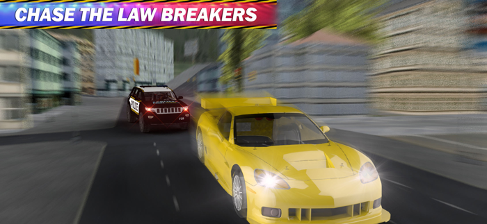 Police Car Chase  Hot Pursuit