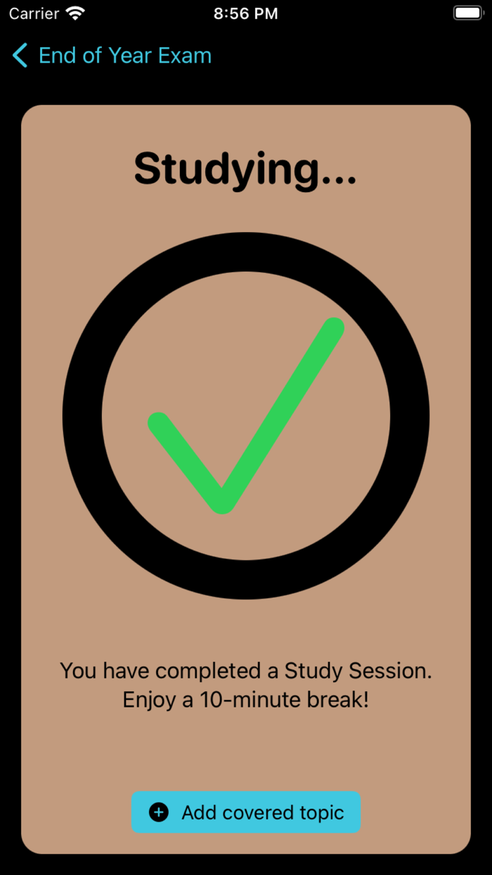 ExamEase - Planned Preparation