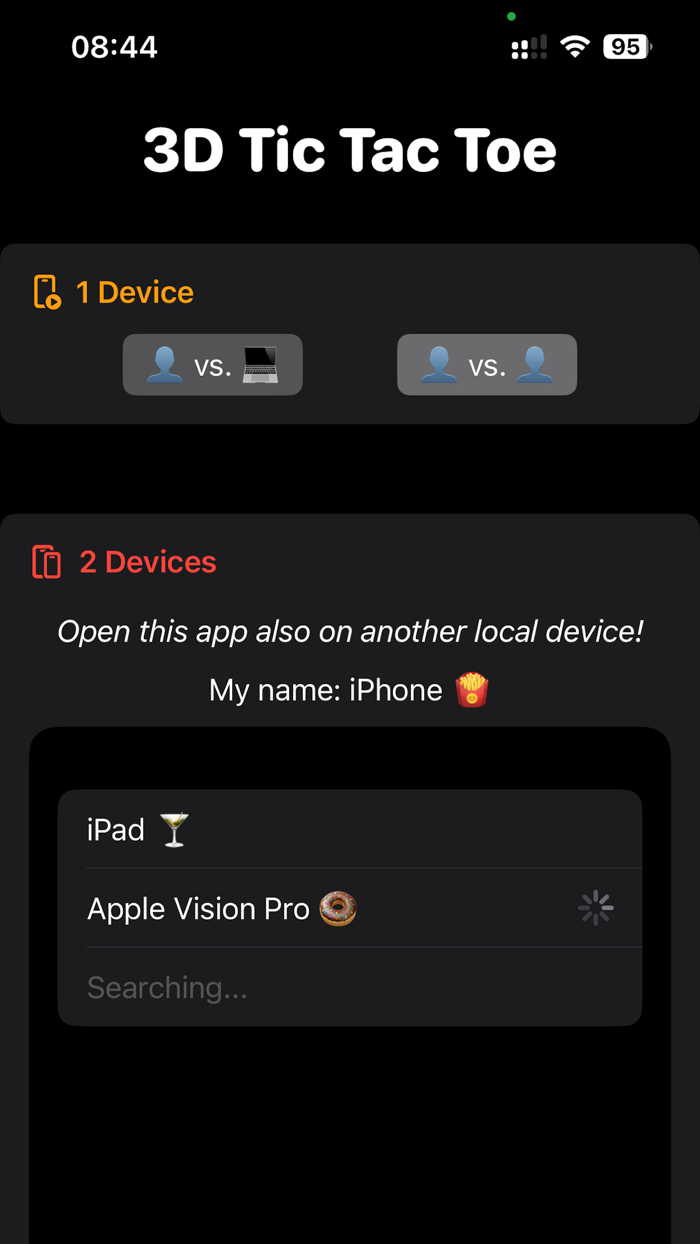 3D Tic Tac Toe - AR Game