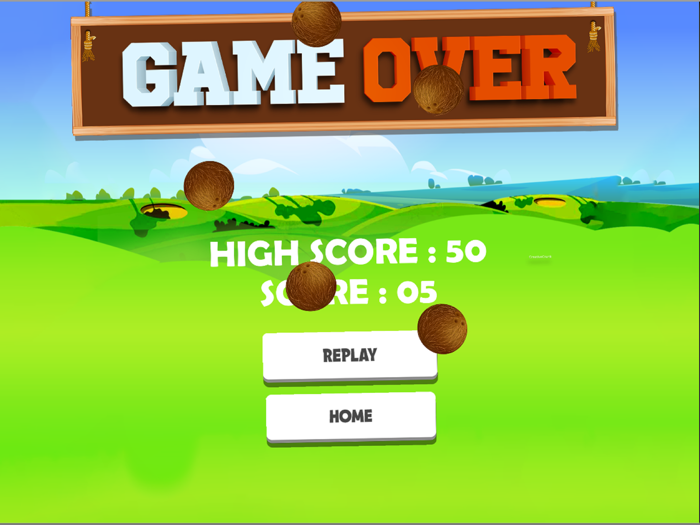 Greta Gobble on Golf course