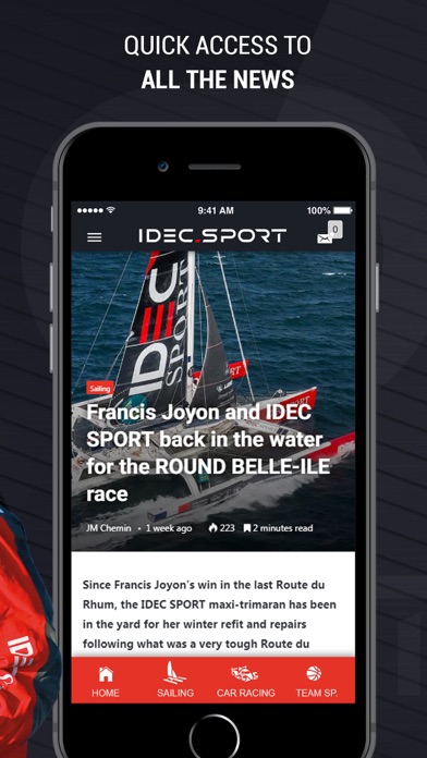 IDEC SPORT Screenshot