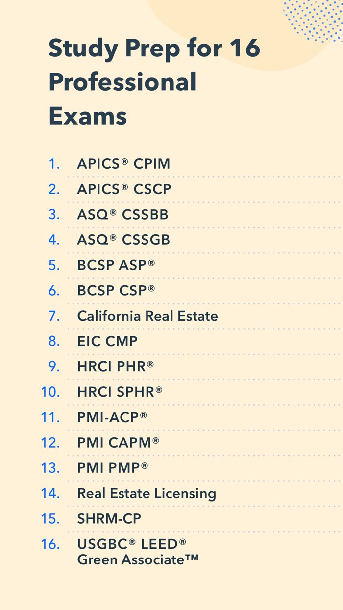 Professional Pocket Prep