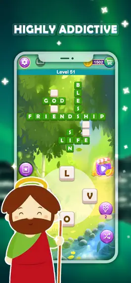 Game screenshot Bible Word Cross Puzzle mod apk