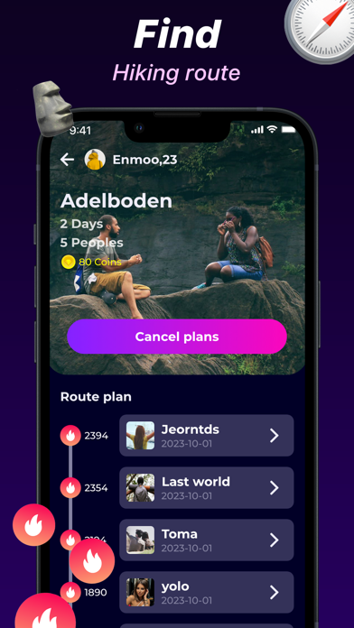 Flingster: Hike Guide Screenshot