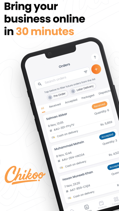 Chikoo Shop Screenshot