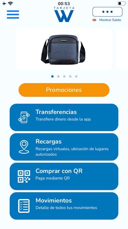 Tarjeta W Visa screenshot-3