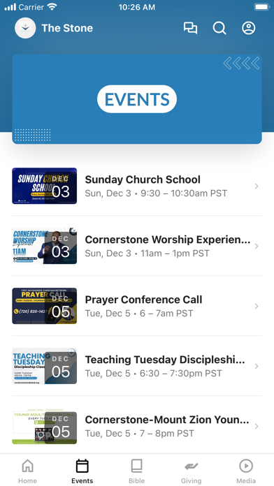 Cornerstone Oakland Screenshot