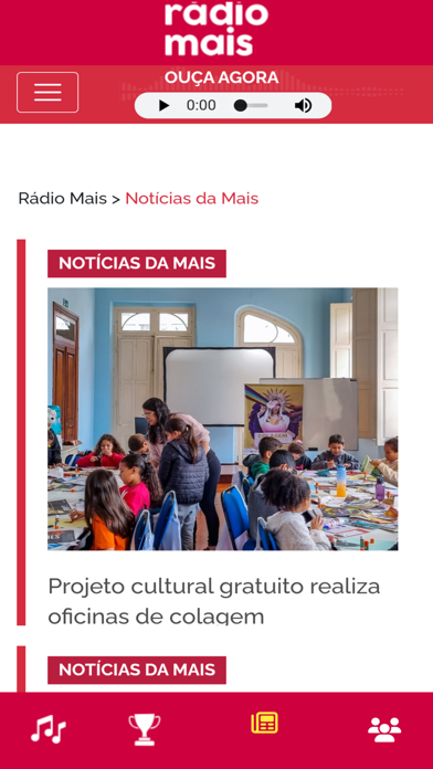 Rádio Mais Digital Screenshot