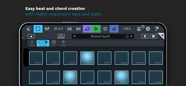 Cubasis 3 - Captură de ecran DAW și Music Maker