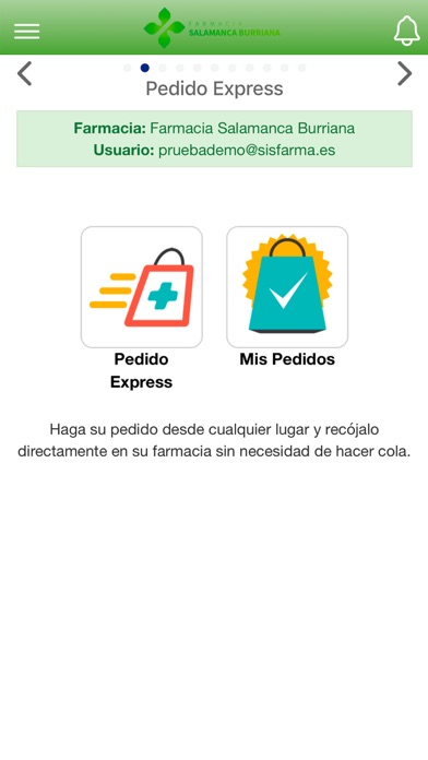 Farmacia Salamanca Burriana Screenshot