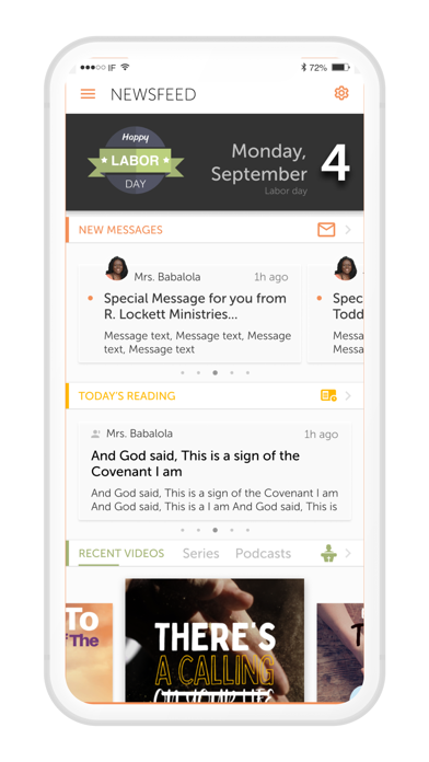 Kingdom Pathway Church App Screenshot