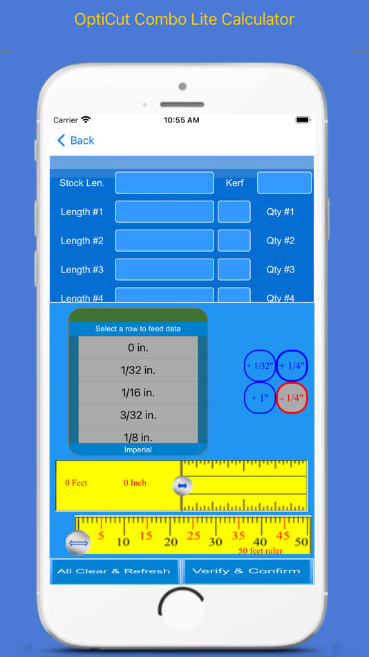 #7. OptiCut Combo Lite Calculator (iOS) بواسطة: Aberdeen Telecom.Inc.