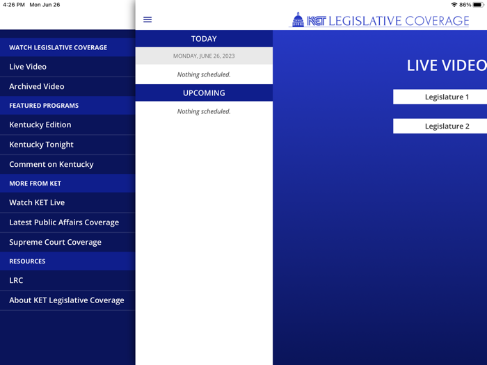 KET - Legislative Coverage