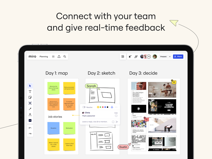 Miro Online whiteboard