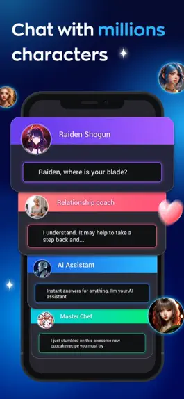 Game screenshot Role AI - Chat with AI friends apk