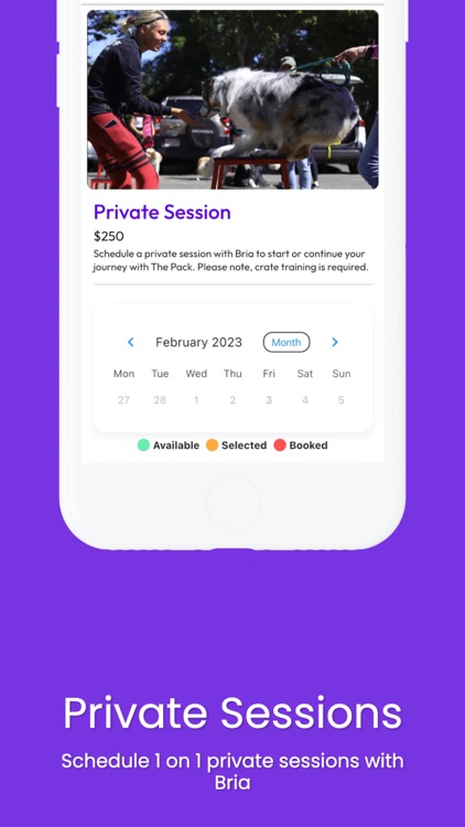 Training With Bria - The Pack screenshot-3