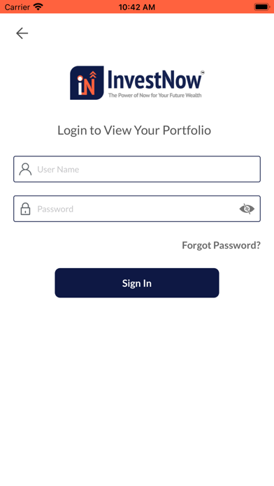 Orifina Wealth - InvestNow Screenshot