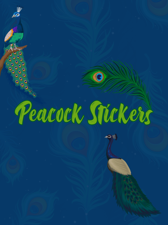 Screenshot #4 pour Peacock Stickers