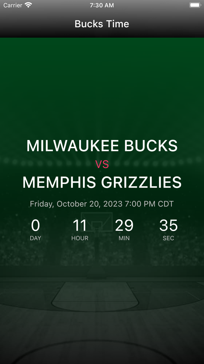 Bucks Time