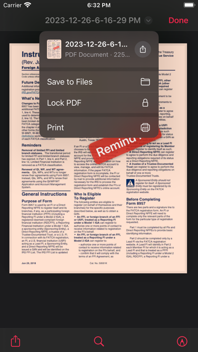 iScanX - PDF Scanner