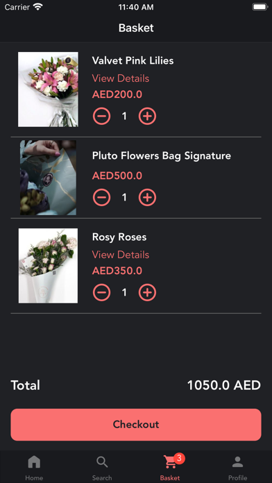 Pluto Flowers Screenshot
