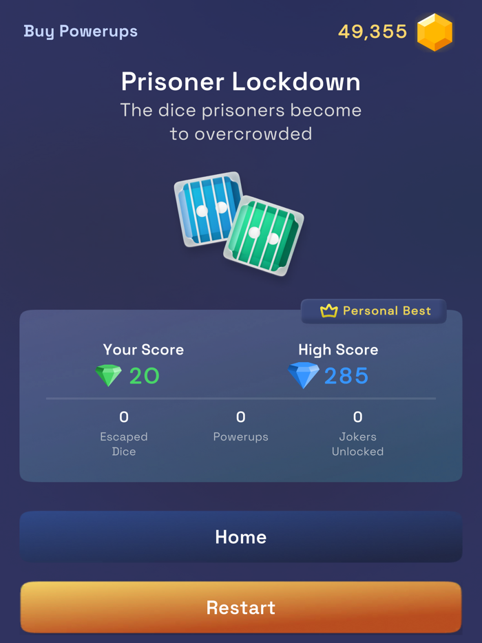 Dice Prisoners - Match Numbers