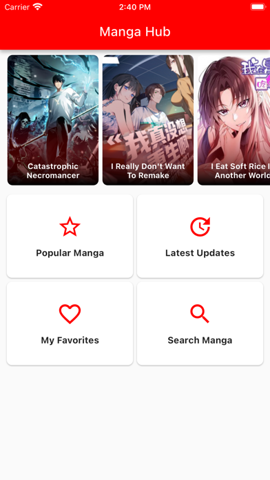 MangaHub - Read Popular Mangas Screenshot