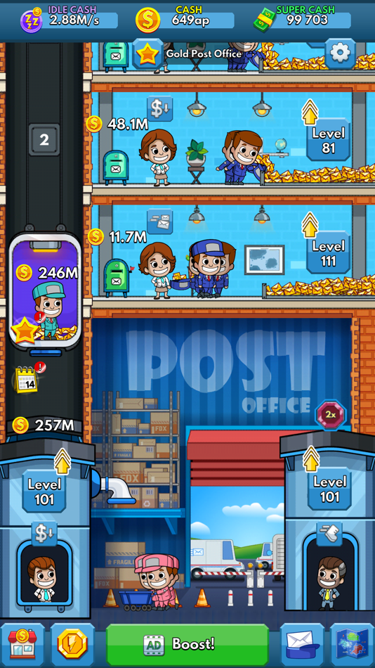 #6. Idle Mail Tycoon (iOS) 来自: Kolibri Games GmbH