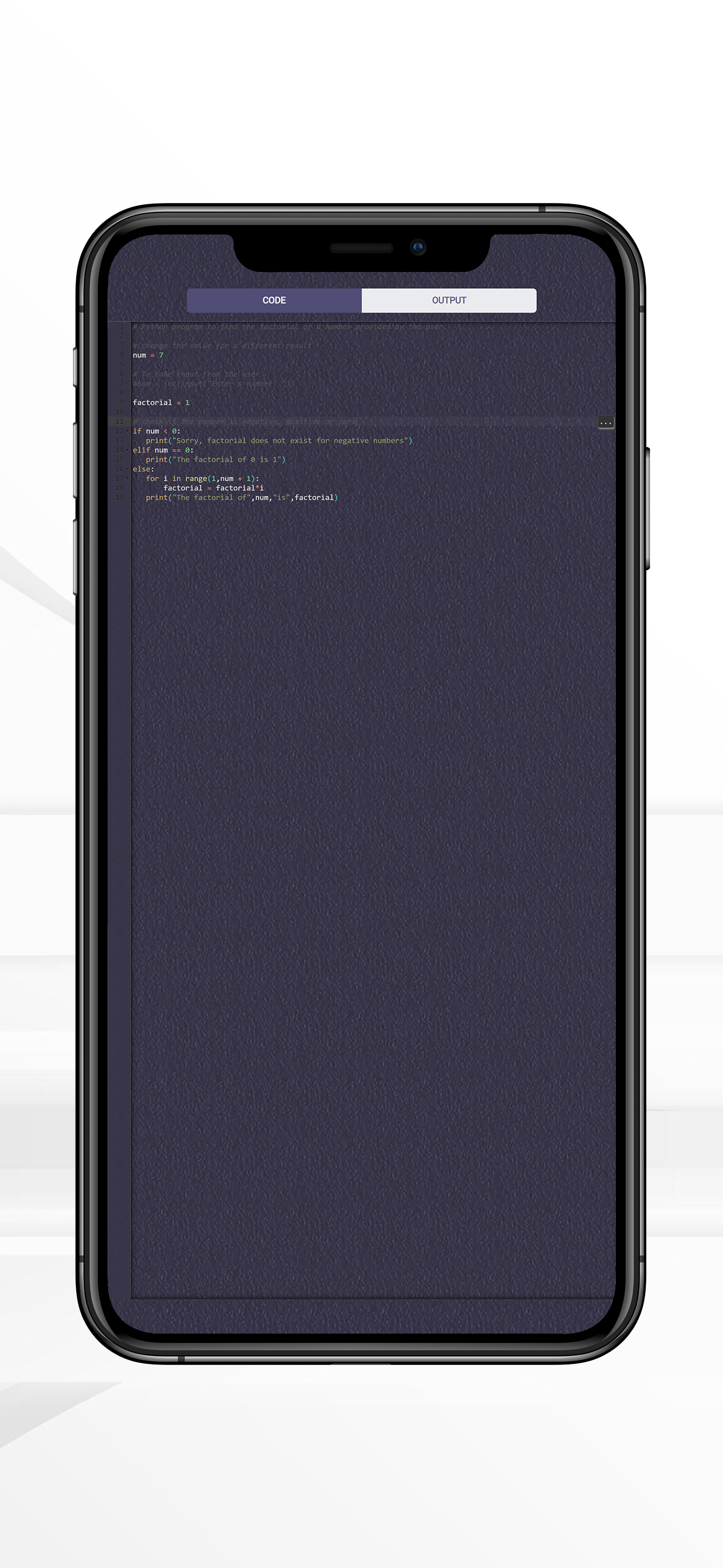 Python Code Editor