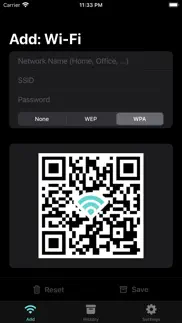 my wi-fi with qr code iphone screenshot 4