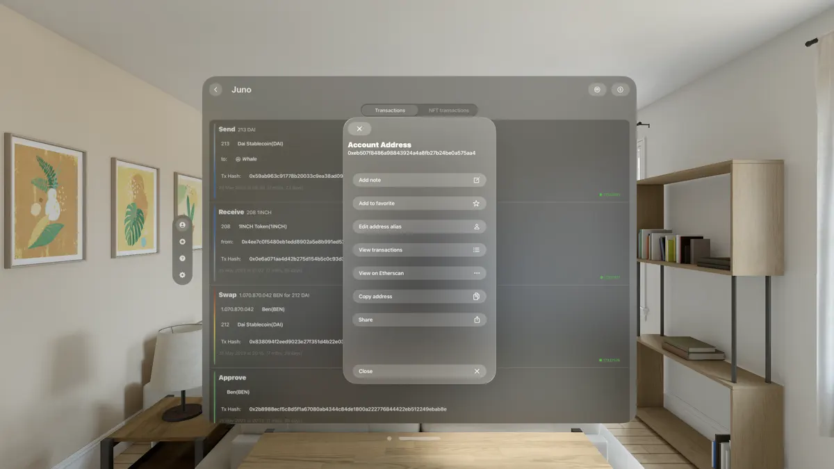 Ethereum Wallet Tracker screenshot 3