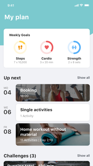 Trifora Sports & Health Club Screenshot