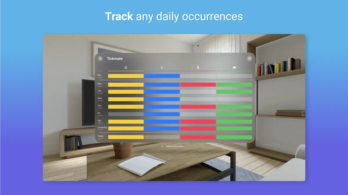 Tickmate 1-Bit Journal screenshot 1