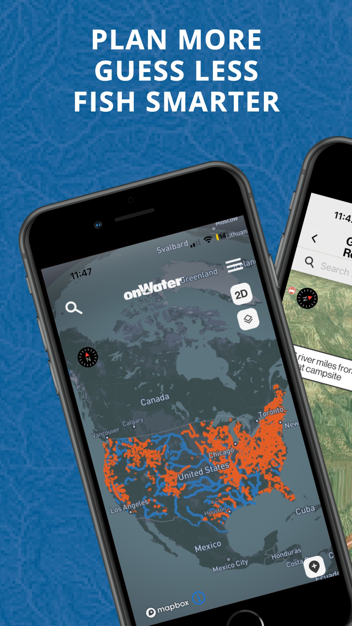 onWater Fish - Fishing App