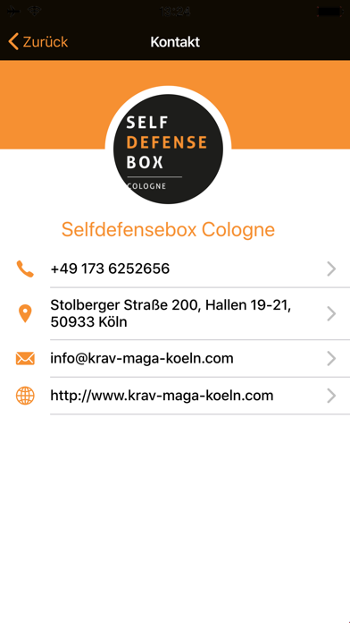 Selfdefensebox Cologne Screenshot