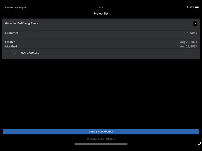 Grundfos Energy Check Tool