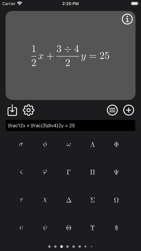 #7. Latex Equation Editor (iOS) 由: Heng Jia Liang